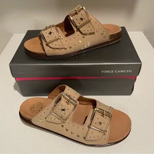Vince Camuto Daphnee Sandal Taupe Size 8.5M
